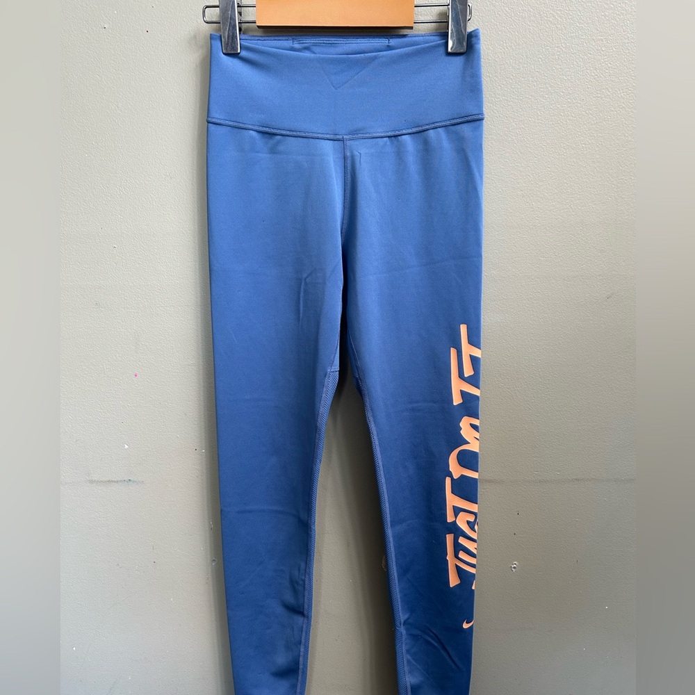 Nike Women's Leggings Just Do It Script Dri Fit